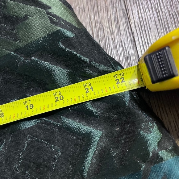 NWT Designer Risto Green/Teal Jacquard Skort Shorts w/ Pockets - Picture 15 of 16